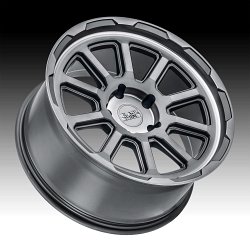 Black Rhino Chase Brushed Gunmetal Custom Truck Wheels - Chase (FFT